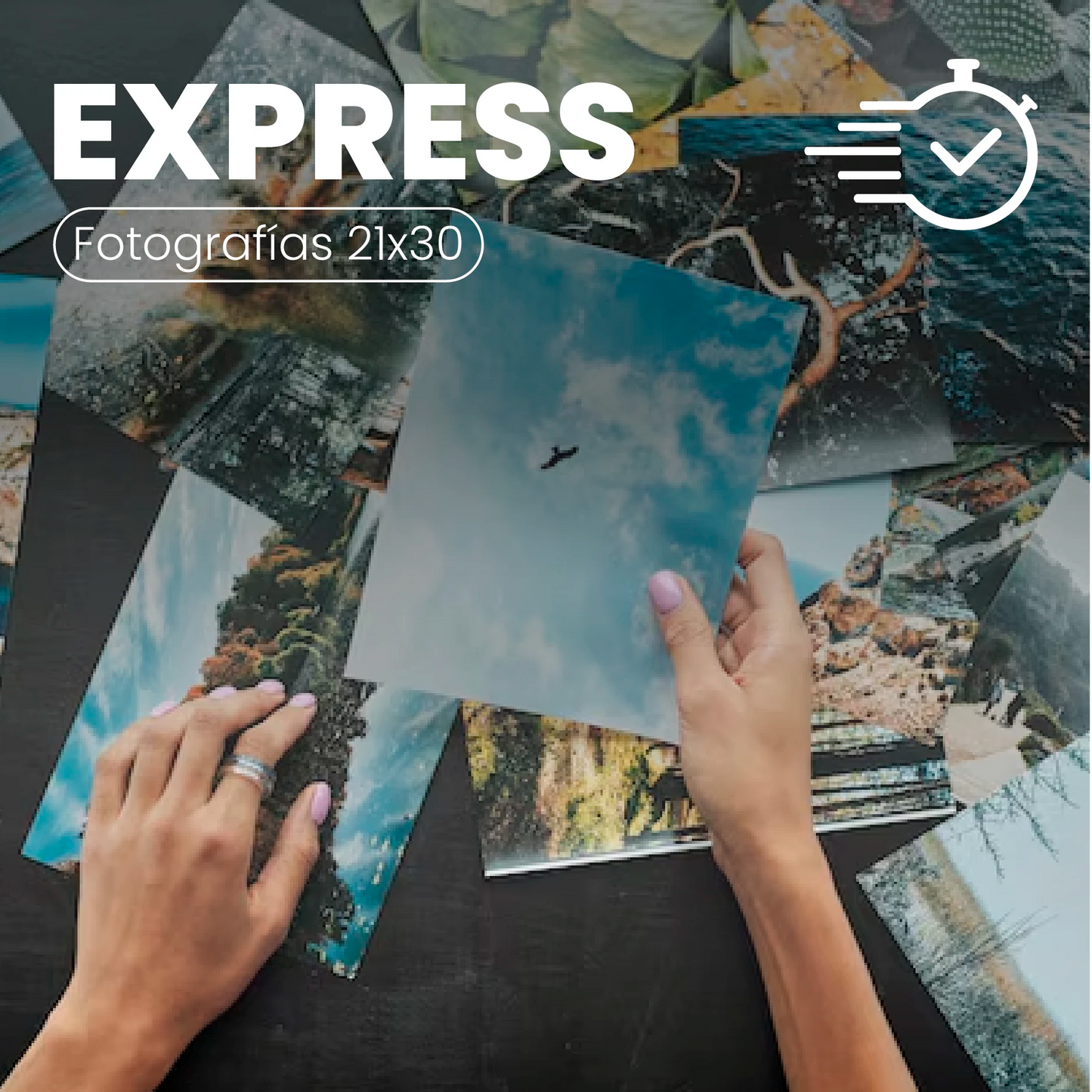 Impresión de fotografías express 21x30