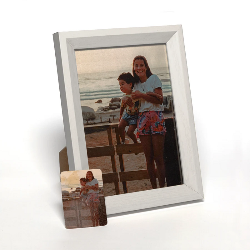 Ampliacion de fotografía en un marco