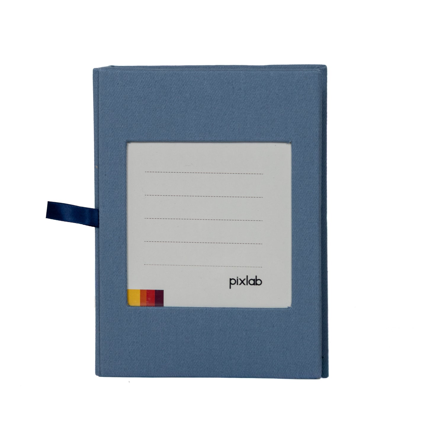 Álbum de fotos de tapa dura en color azul