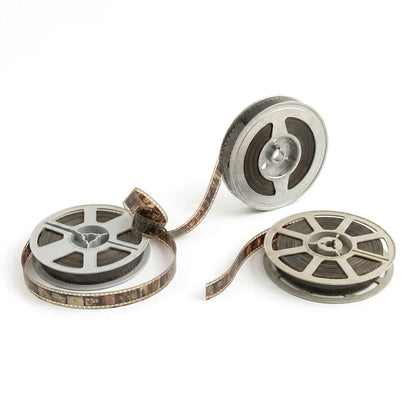 3 carretes de film 8mm