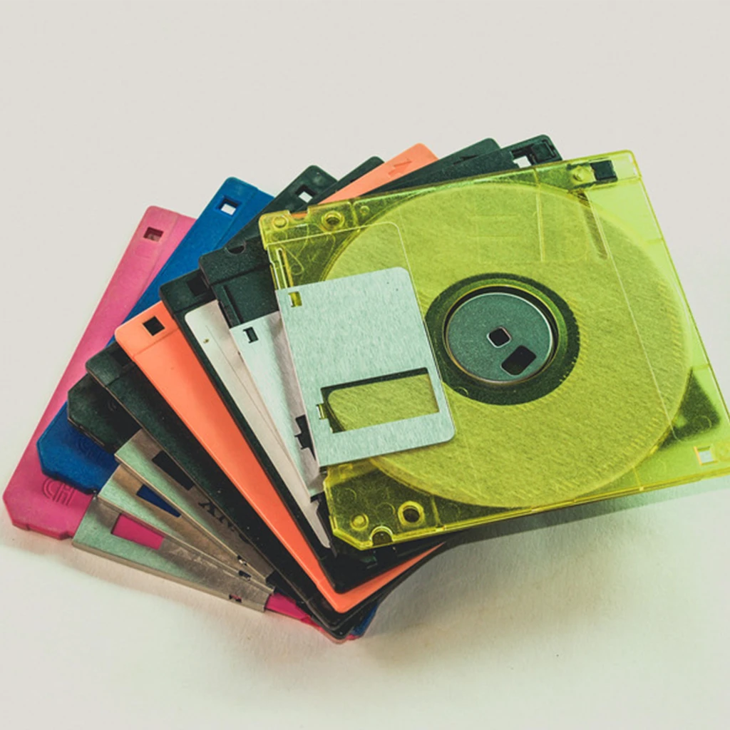 Disquete floppy 3.5 de colores
