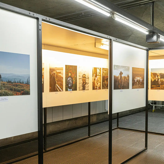 Fotografías FineArt en una exposicion 