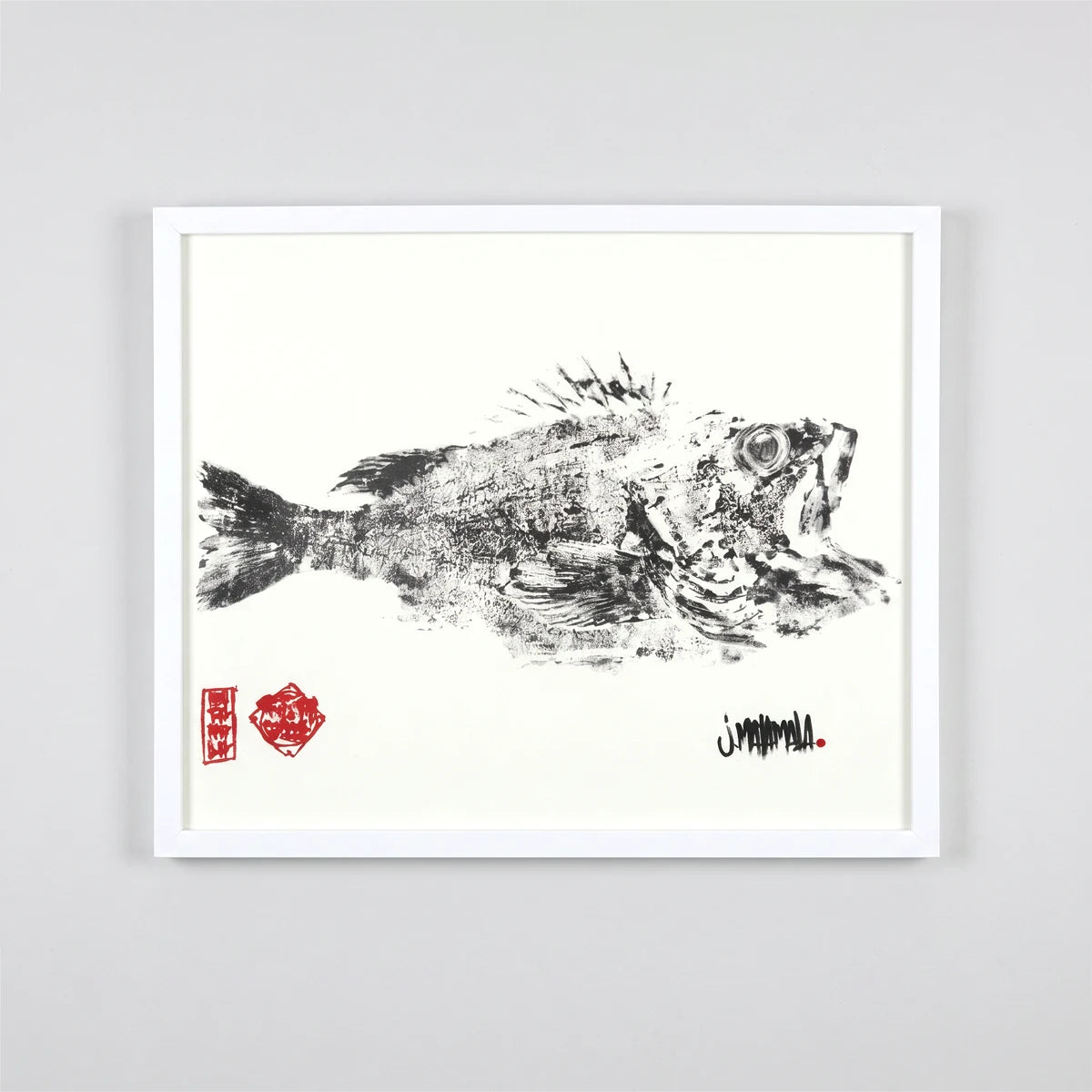 Marco de MDF Blanco de 46x56
