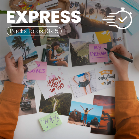 Impresión de fotografías express 10x15
