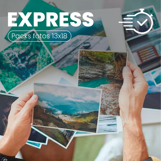 Impresión de fotografías express 13x18
