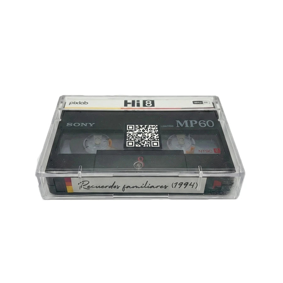 Digitalizacion de Hi8 con código QR