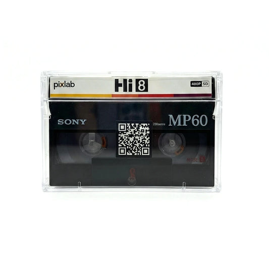 Digitalizacion de Hi8 con código QR