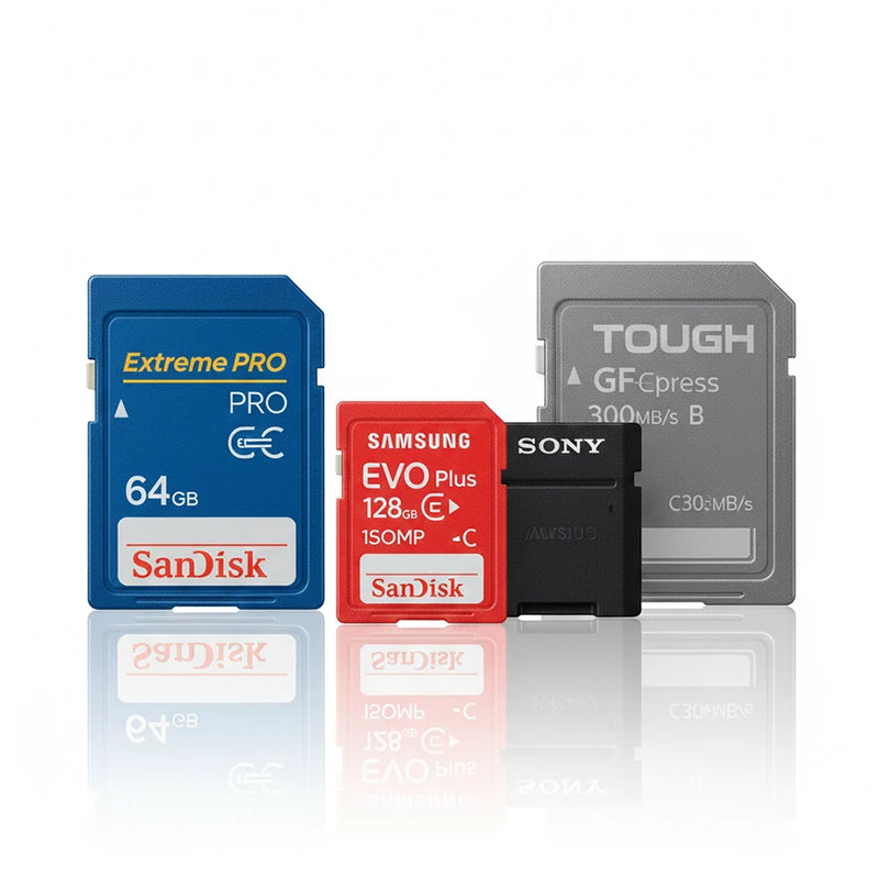 Tarjetas SD y microSD modernas