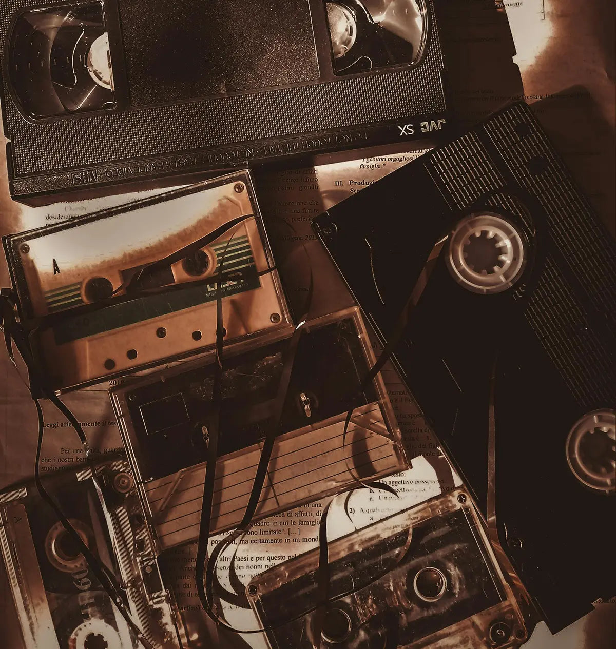 VHS y Cassette 