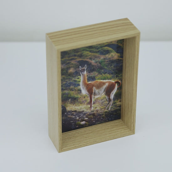 Marco de madera tipo caja en tamaños 10x15, 13x18 y 21x30